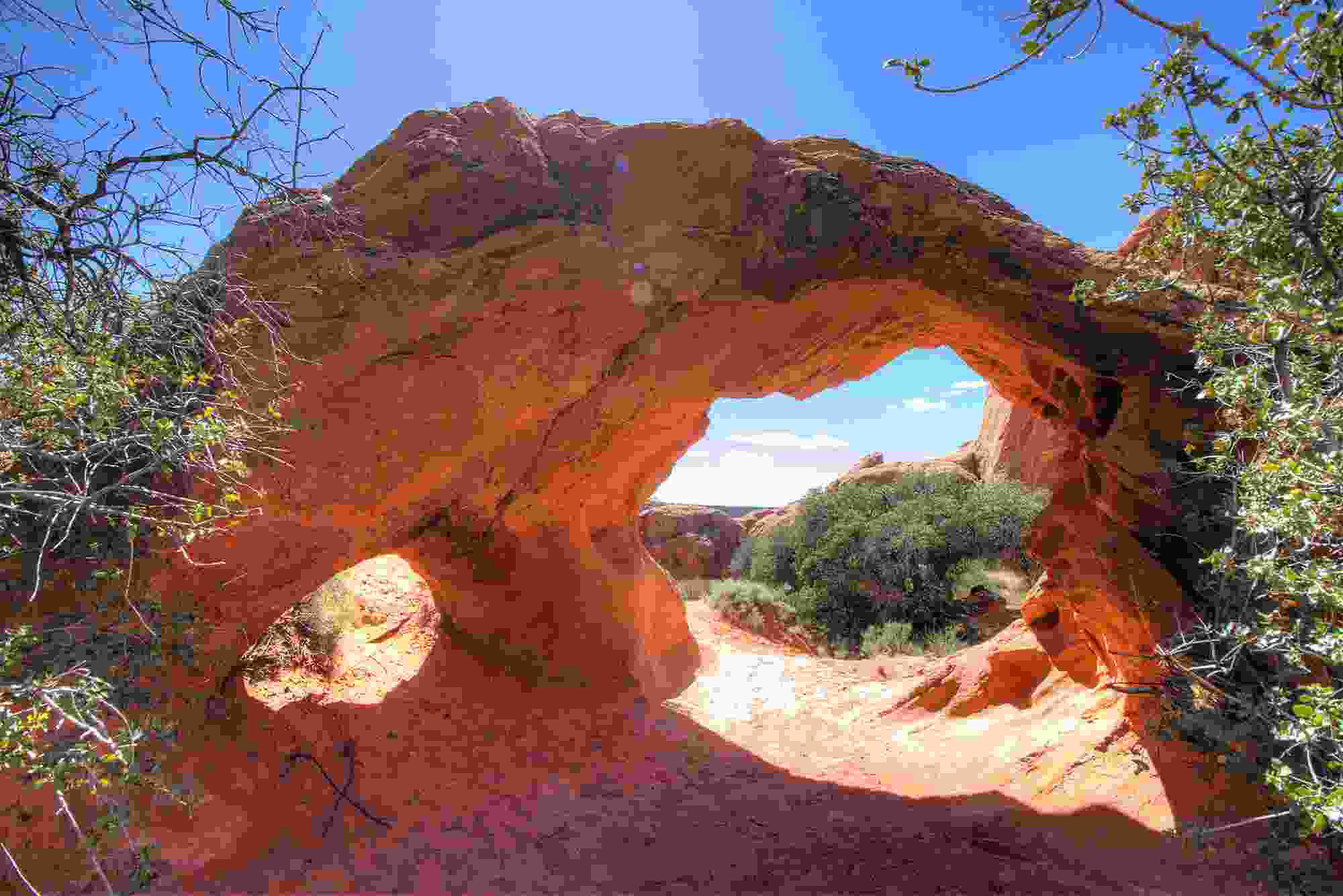 Babylon Arch located in Leeds utah near St George Utah