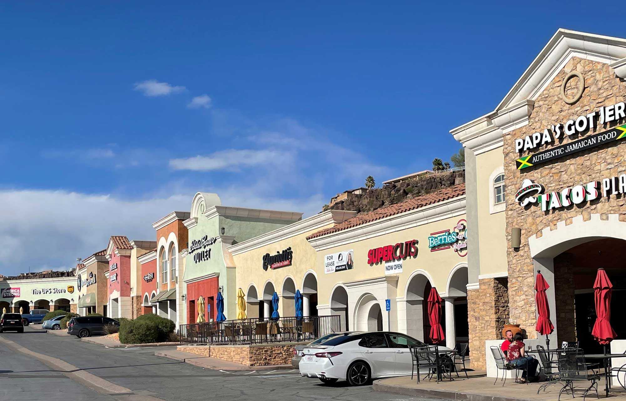 St. George strip mall