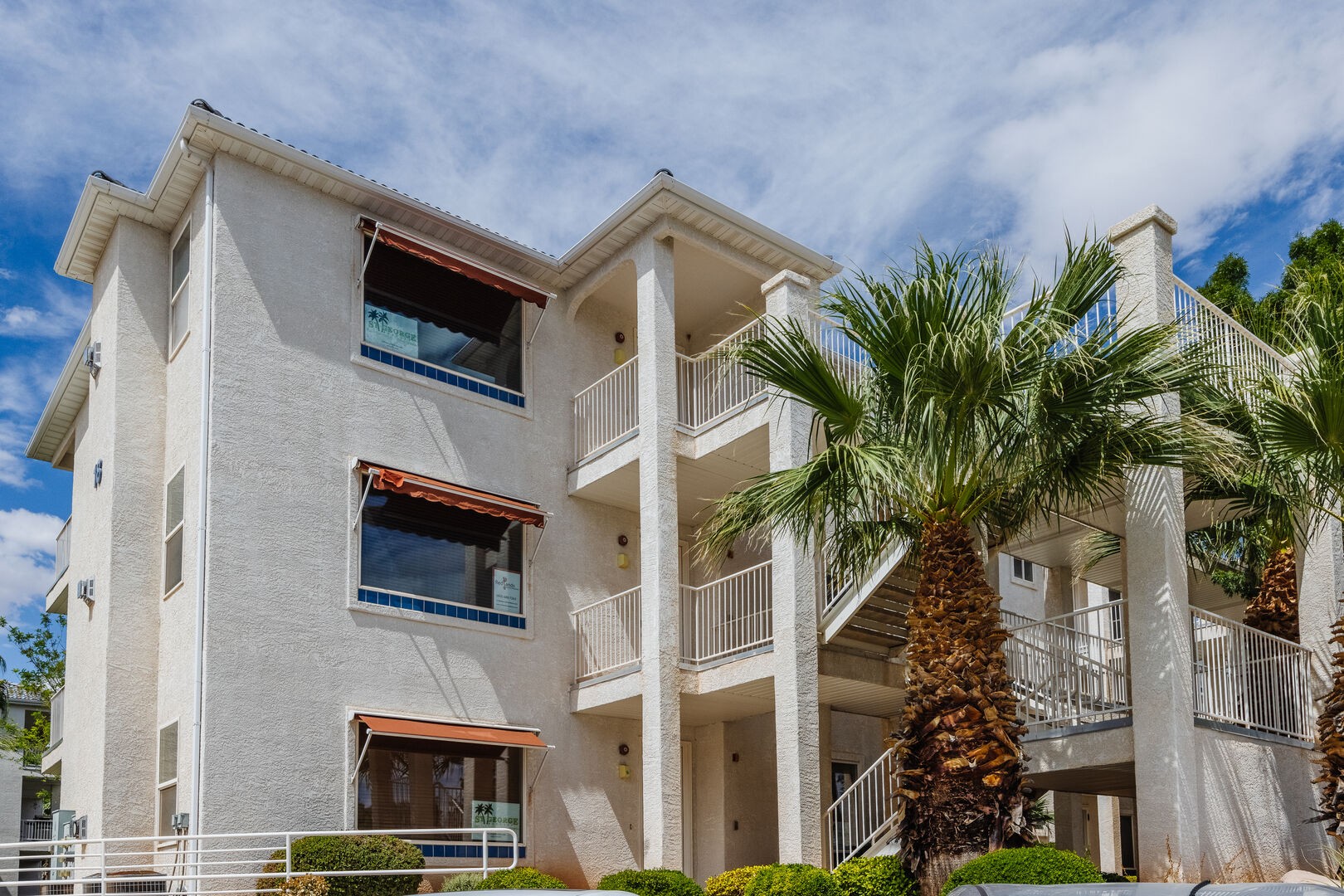 View of condo-- second floor on left.