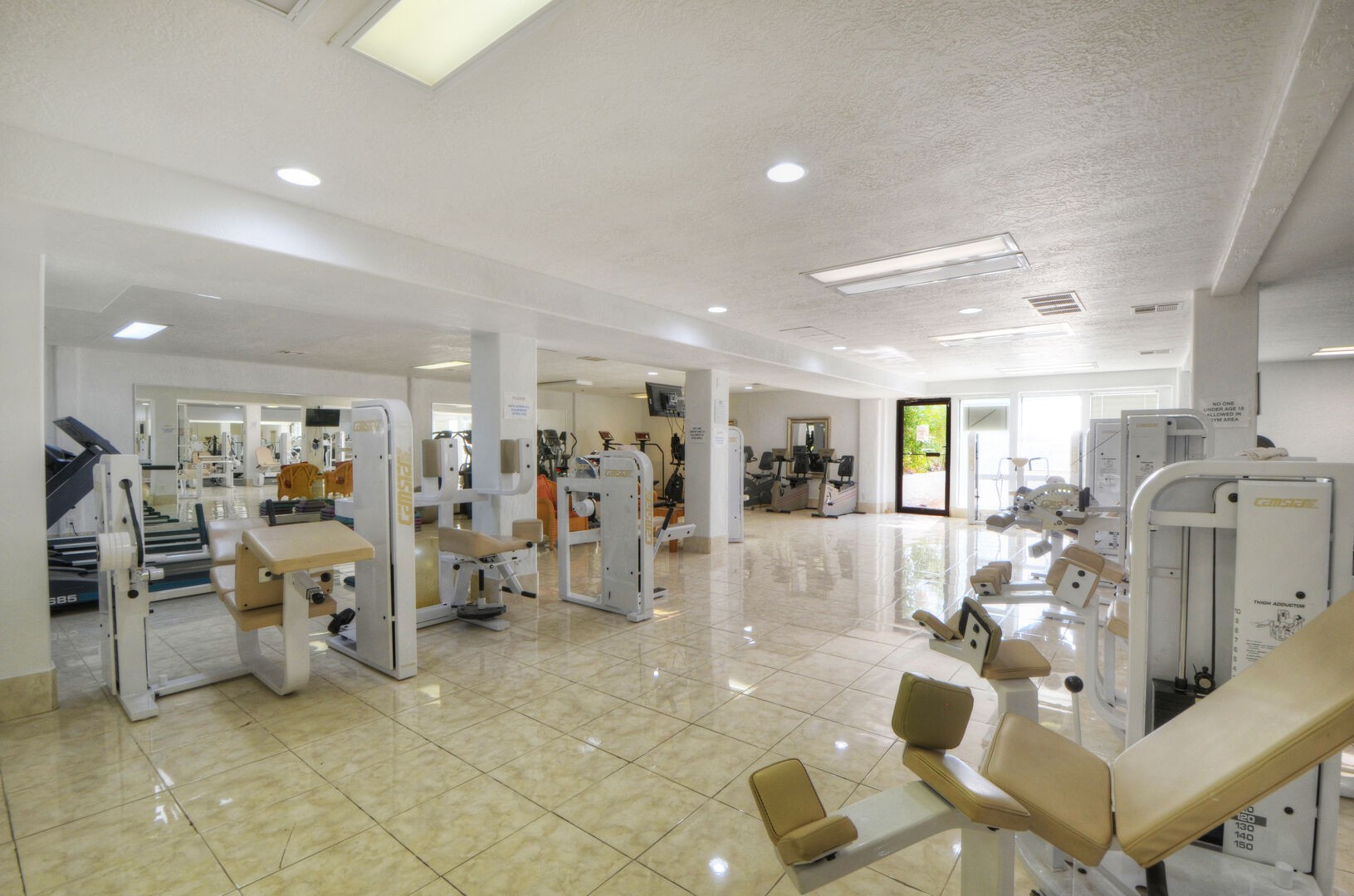 Exercise room in the Club House.