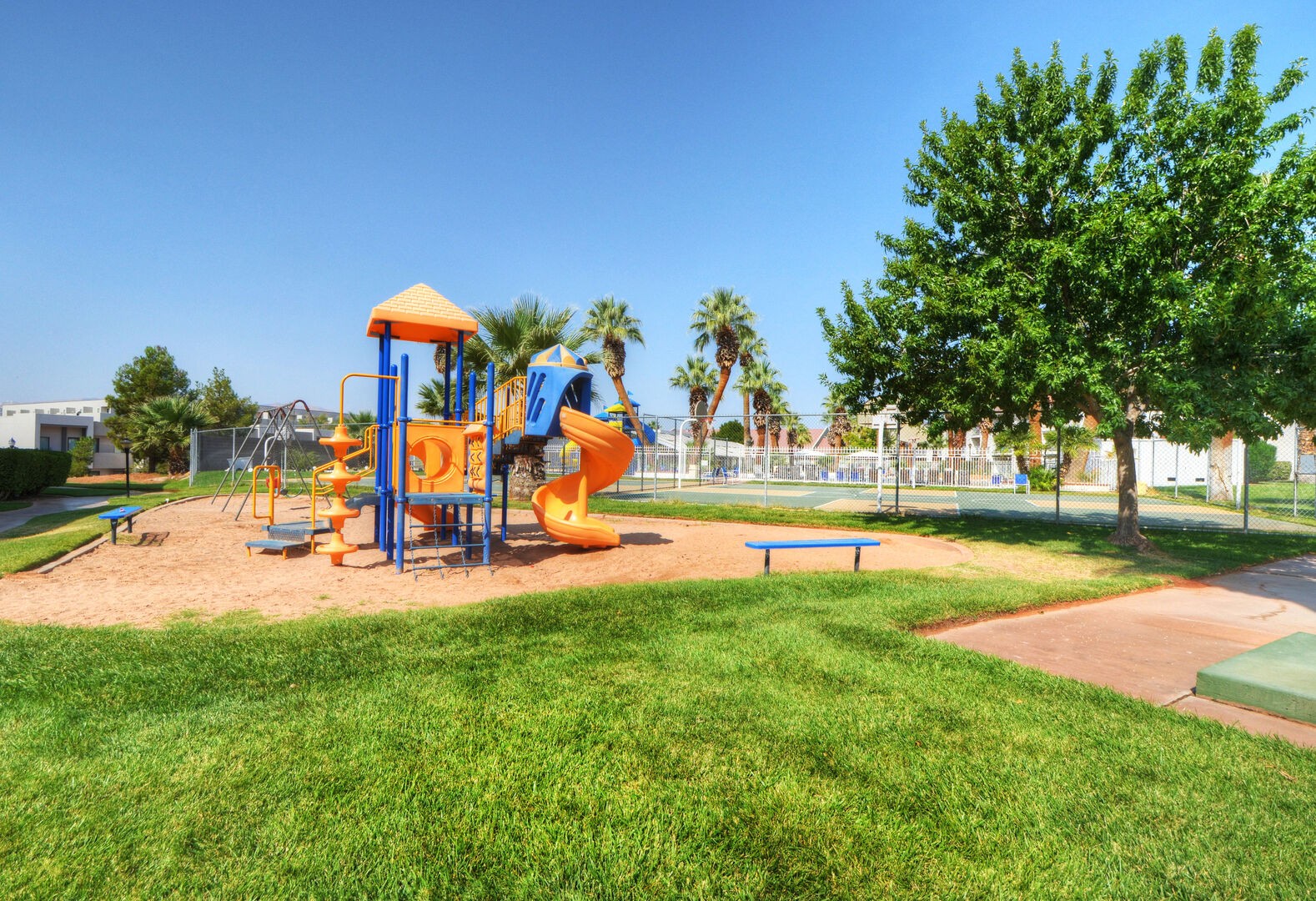 One of the playgrounds.