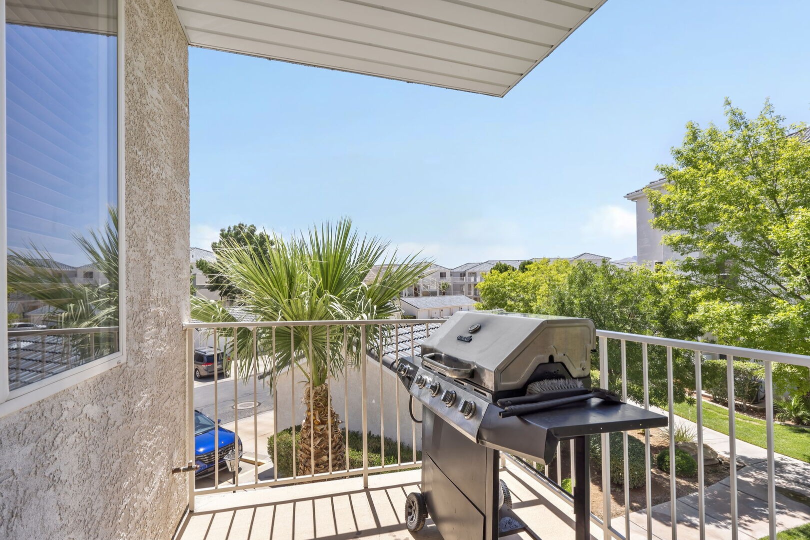 Patio with access from dining area and Master bedroom.